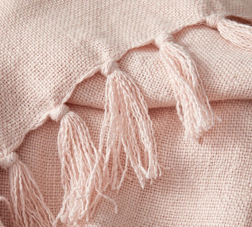 Dayton Linen Throw Pottery Barn Australia